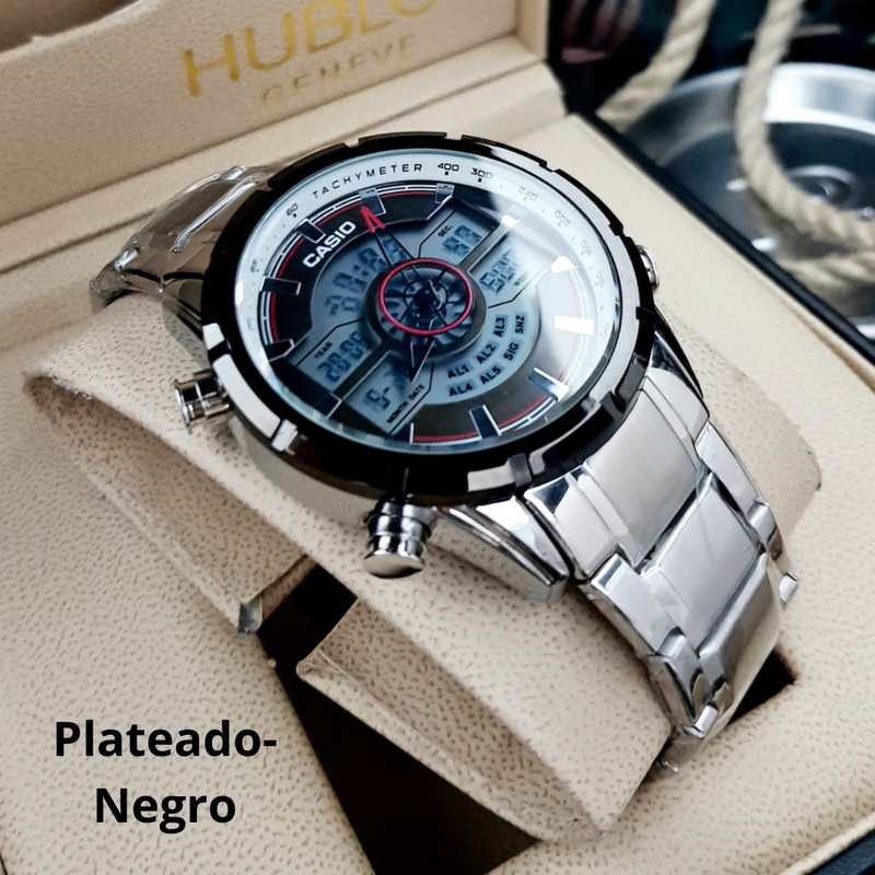 RELOJ CASIO DOBLE HORA R5