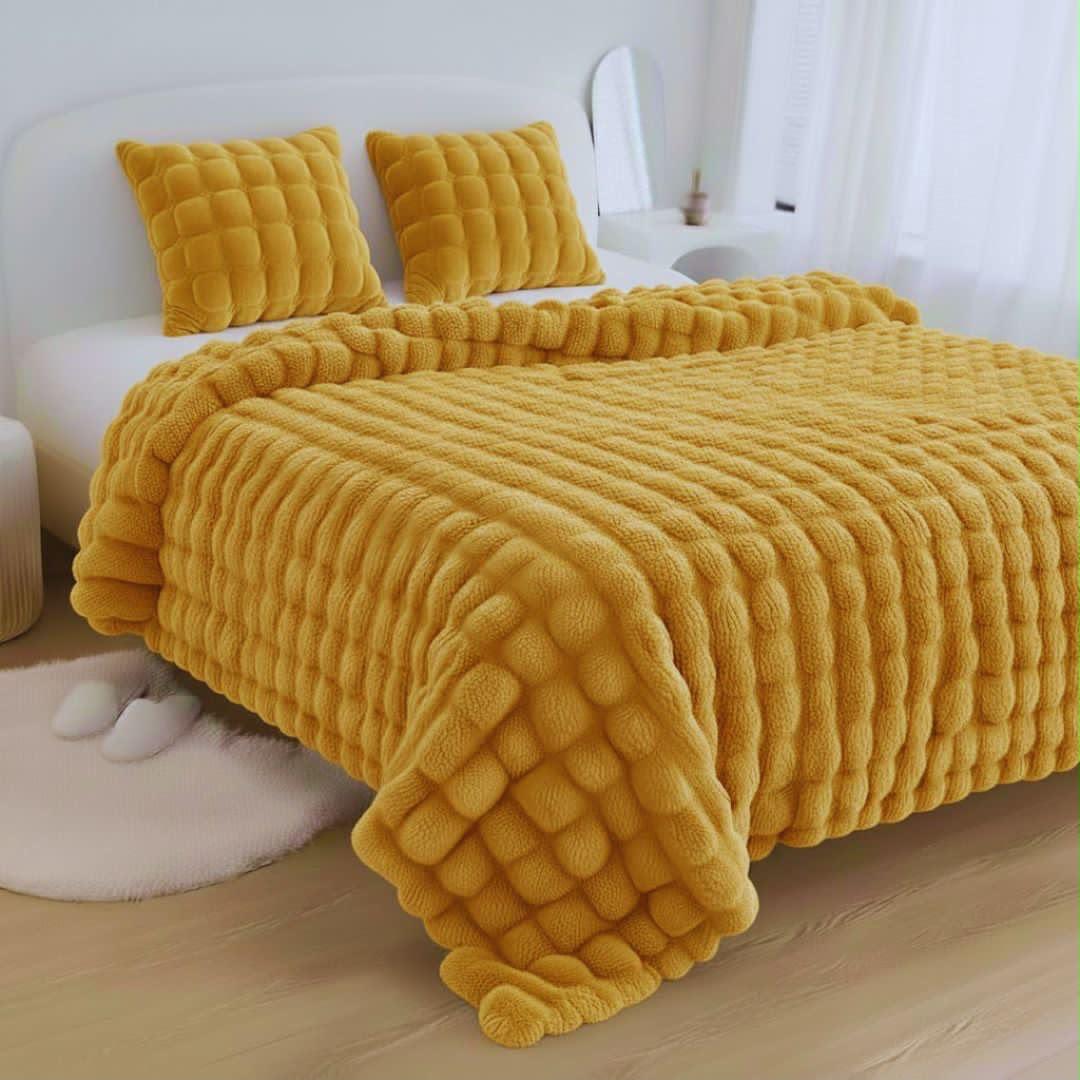 COBIJA ROYAL SOFT™ – Edición Premium de Piel de Conejo | ¡70% OFF! Paga al Recibir
