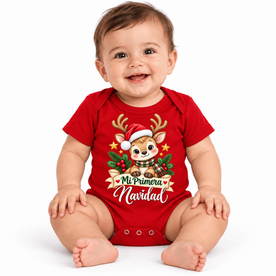 ❤️🎄 MI PRIMERA NAVIDAD – UN RECUERDO DE AMOR PARA TODA LA VIDA | BODY NAVIDEÑO PARA BEBÉ 🎁✨ 70% DE DESCUENTO SOLO HOY | PAGA AL RECIBIR