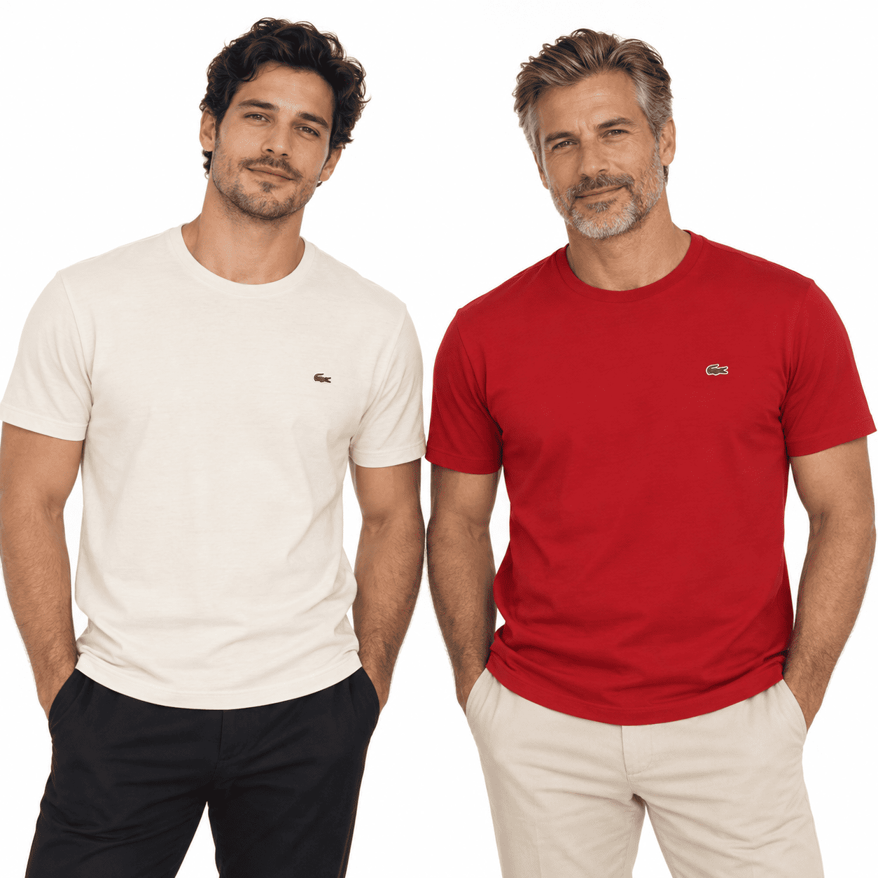 PACK 2 CAMISETAS LACOSTE – EDICIÓN PREMIUM | 70% DE DESCUENTO ¡SOLO HOY! | PAGA AL RECIBIR