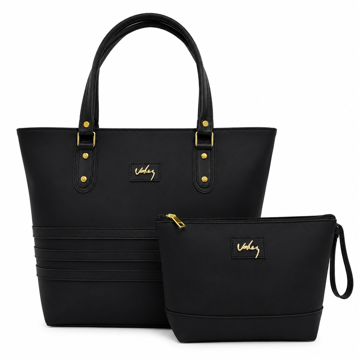Kit 2x1 Esencia Vélez – Bolso Premium + Cosmetiquera de Regalo | 70% OFF