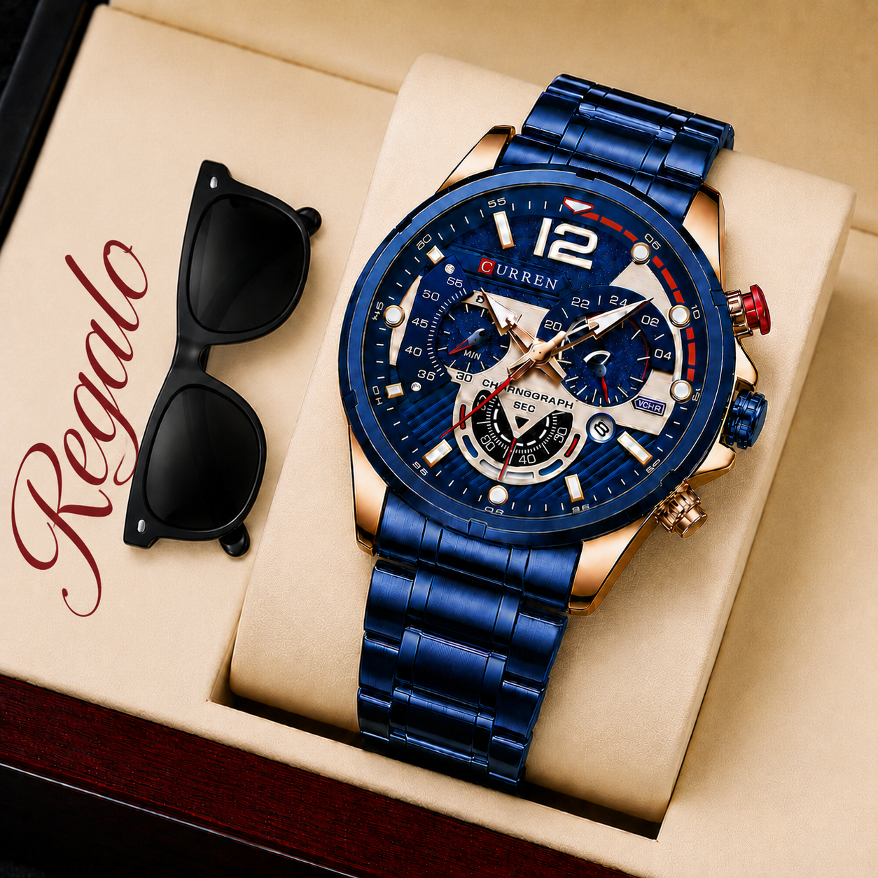 ¡HOY COMPRAS EL RELOJ Y LAS GAFAS VAN GRATIS! ¡Últimas unidades disponibles! Paga al recibir
