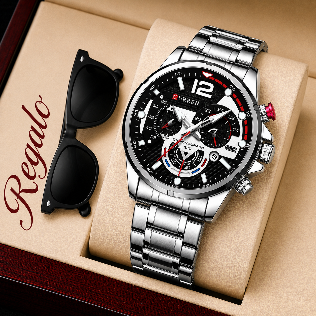 ¡HOY COMPRAS EL RELOJ Y LAS GAFAS VAN GRATIS! ¡Últimas unidades disponibles! Paga al recibir