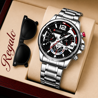 ¡HOY COMPRAS EL RELOJ Y LAS GAFAS VAN GRATIS! ¡Últimas unidades disponibles! Paga al recibir