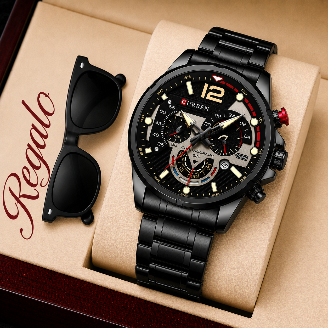 ¡HOY COMPRAS EL RELOJ Y LAS GAFAS VAN GRATIS! ¡Últimas unidades disponibles! Paga al recibir
