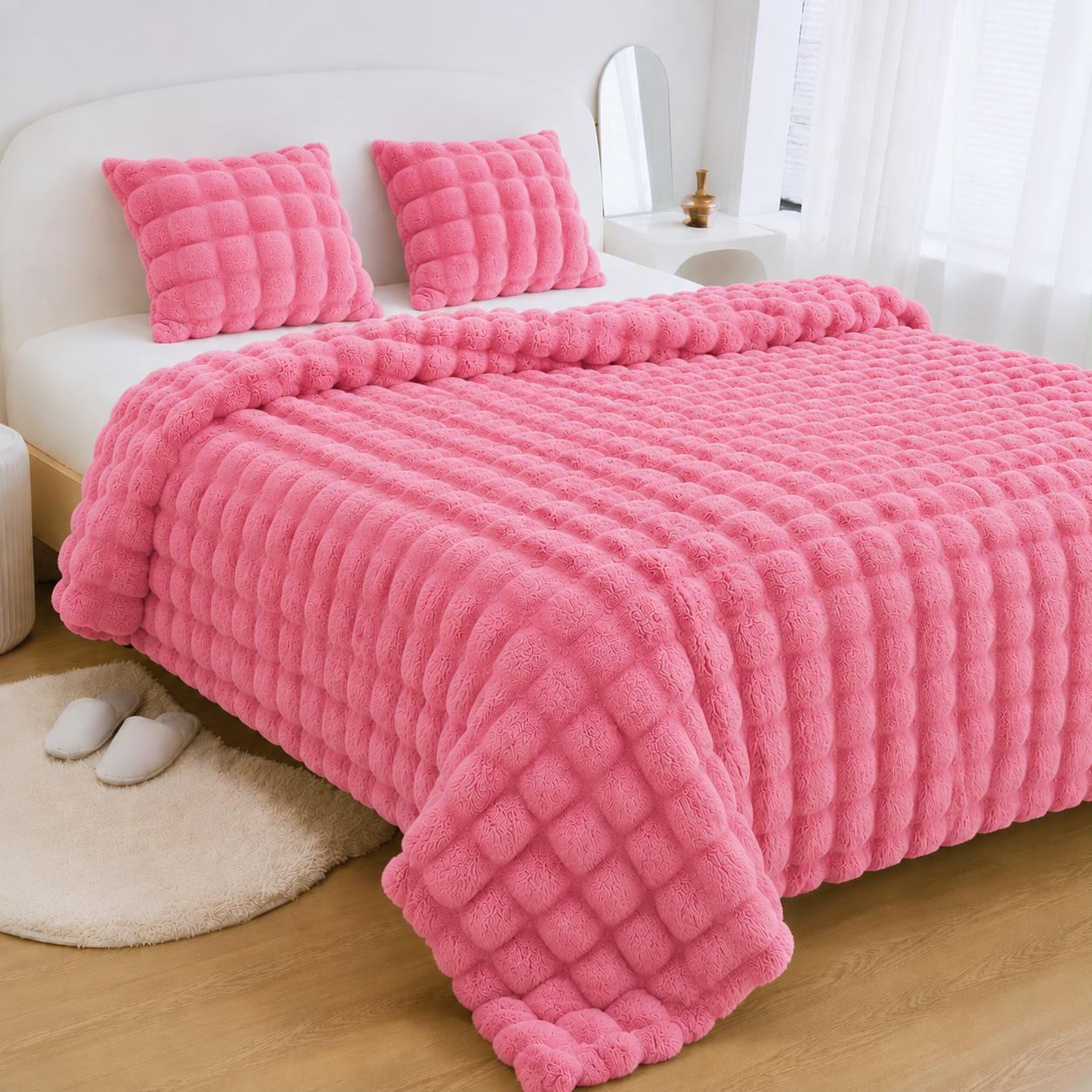 COBIJA ROYAL SOFT™ – Edición Premium de Piel de Conejo | ¡70% OFF! Paga al Recibir