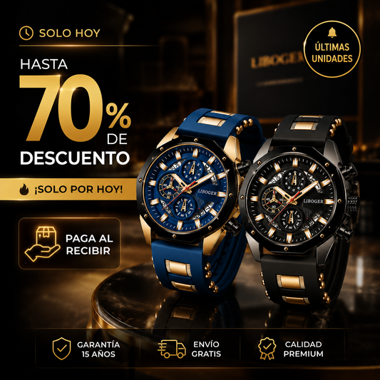 Reloj Imperium™ | Elegancia y resistencia en cada detalle