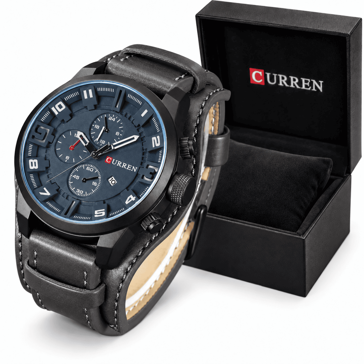 RELOJ CURREN 8225 – ELEGANCIA PREMIUM CON CORREA DE CUERO | ¡PAGA AL RECIBIR! 🚚💥 ¡70% DE DESCUENTO SOLO POR HOY! 🔥
