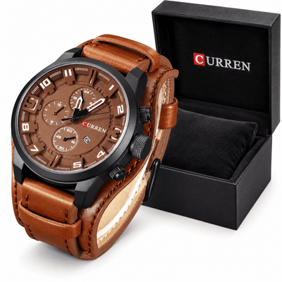 RELOJ CURREN 8225 – ELEGANCIA PREMIUM CON CORREA DE CUERO | ¡PAGA AL RECIBIR! 🚚💥 ¡70% DE DESCUENTO SOLO POR HOY! 🔥