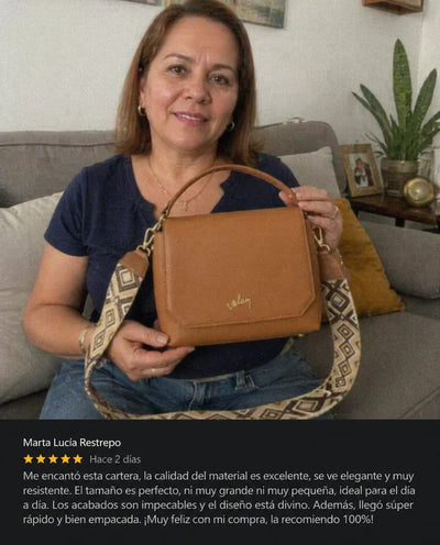✨ Durabilidad 10 Años - Bolso Vélez de Cuero